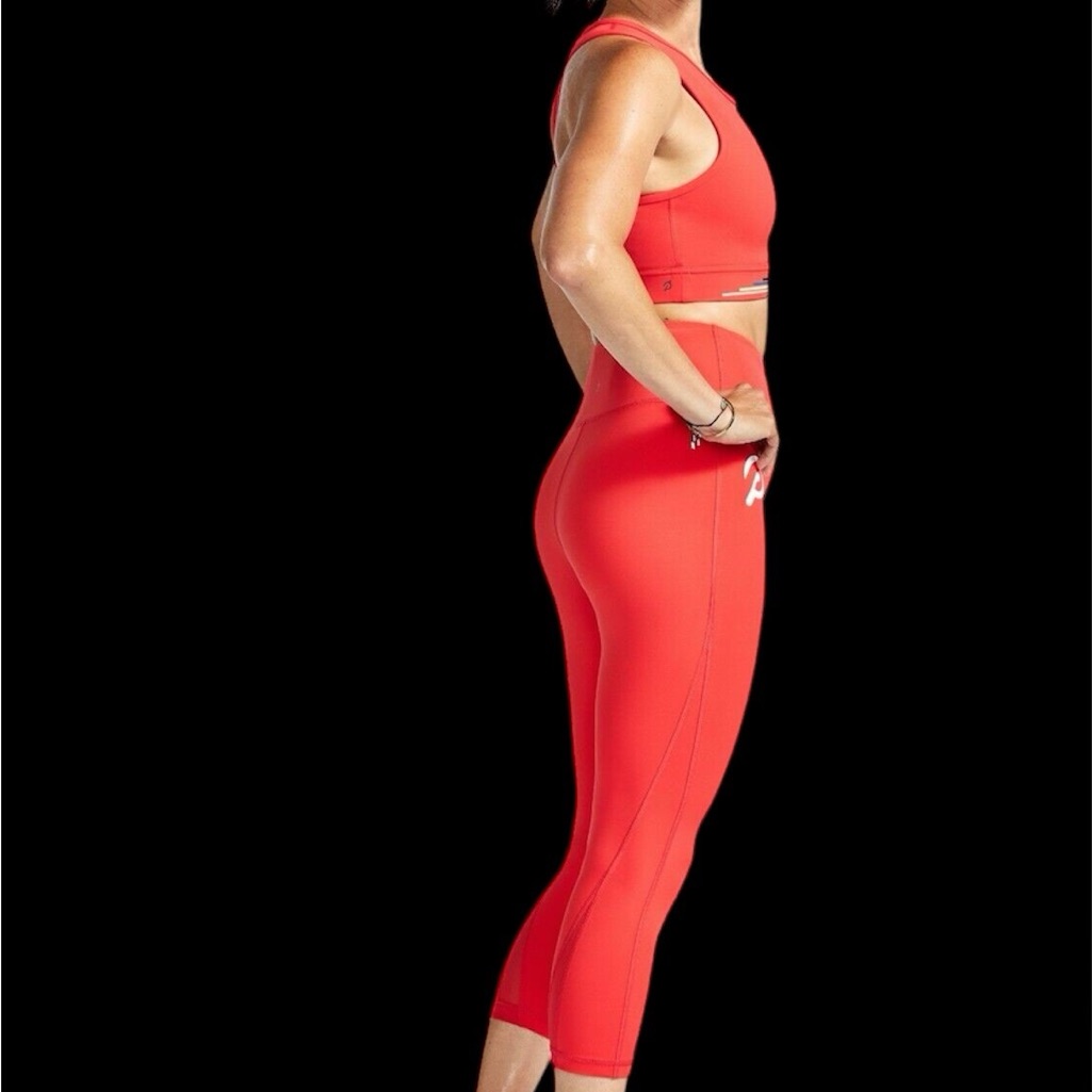 Nwt Peloton United London Capri & Us High Neck Bra Set Size M